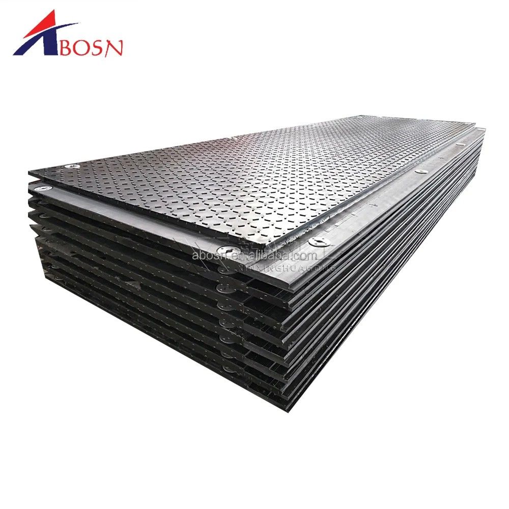 Interlocking Heavy-Duty Ground Protection Mats