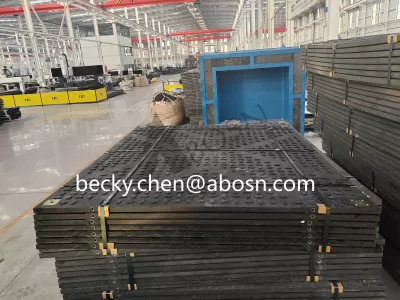 UHMWPE polyethylene composite road plates