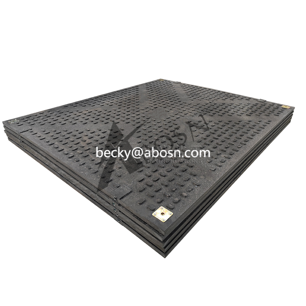 3M X 2.5M Europe style Plastic UHMWPE temporary access road plate